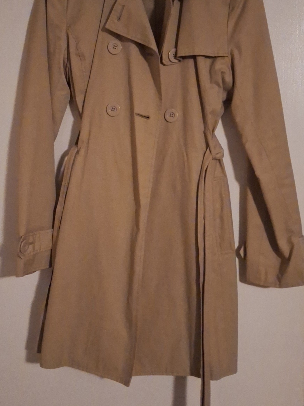 Kenneth Cole Trench Coat - Classic Double-Breasted Style